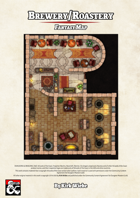 Brewery/Roastery Fantasy Map