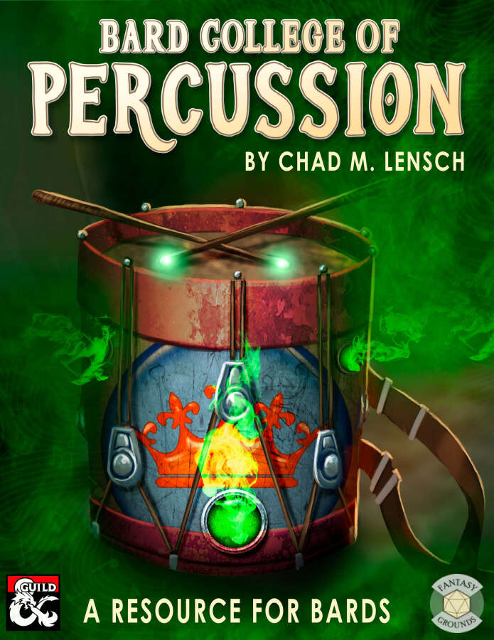 Bard College of Percussion: Drum Resource for Players and DMs (Fantasy ...