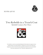 DC-POA-JAT-03 Two Kobolds in a Trench Coat - Kobold Craziness part 3