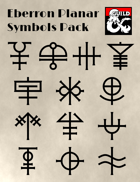 Eberron Planar Symbols Pack