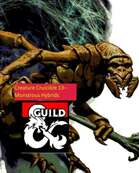 Creature Crucible 13--Monstrous Hybrids