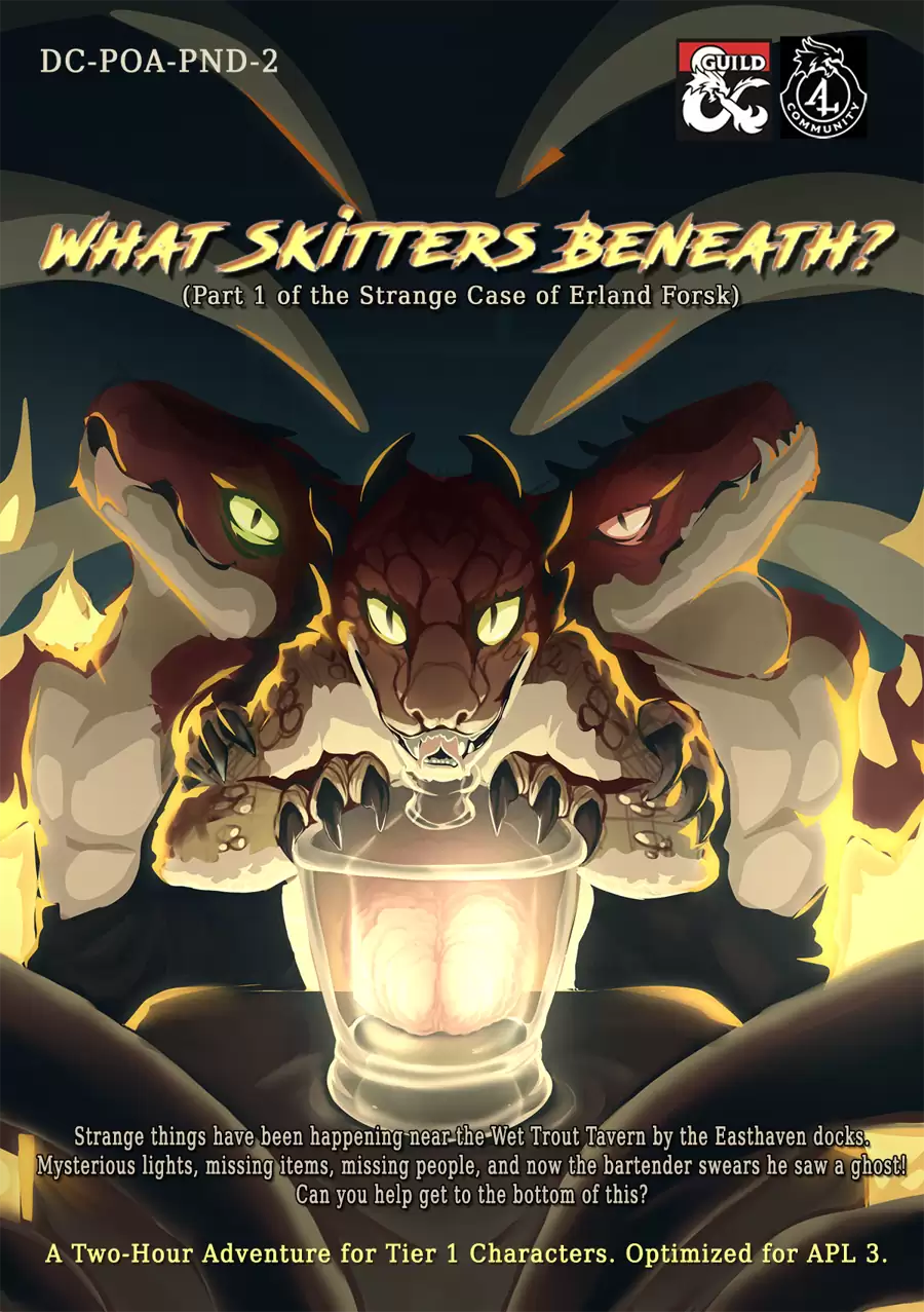 What Skitters Beneath? cover