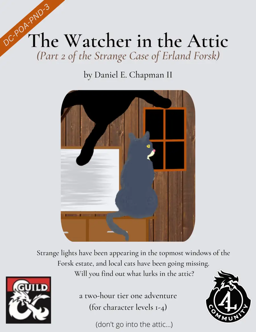 The Watcher in the Attic cover