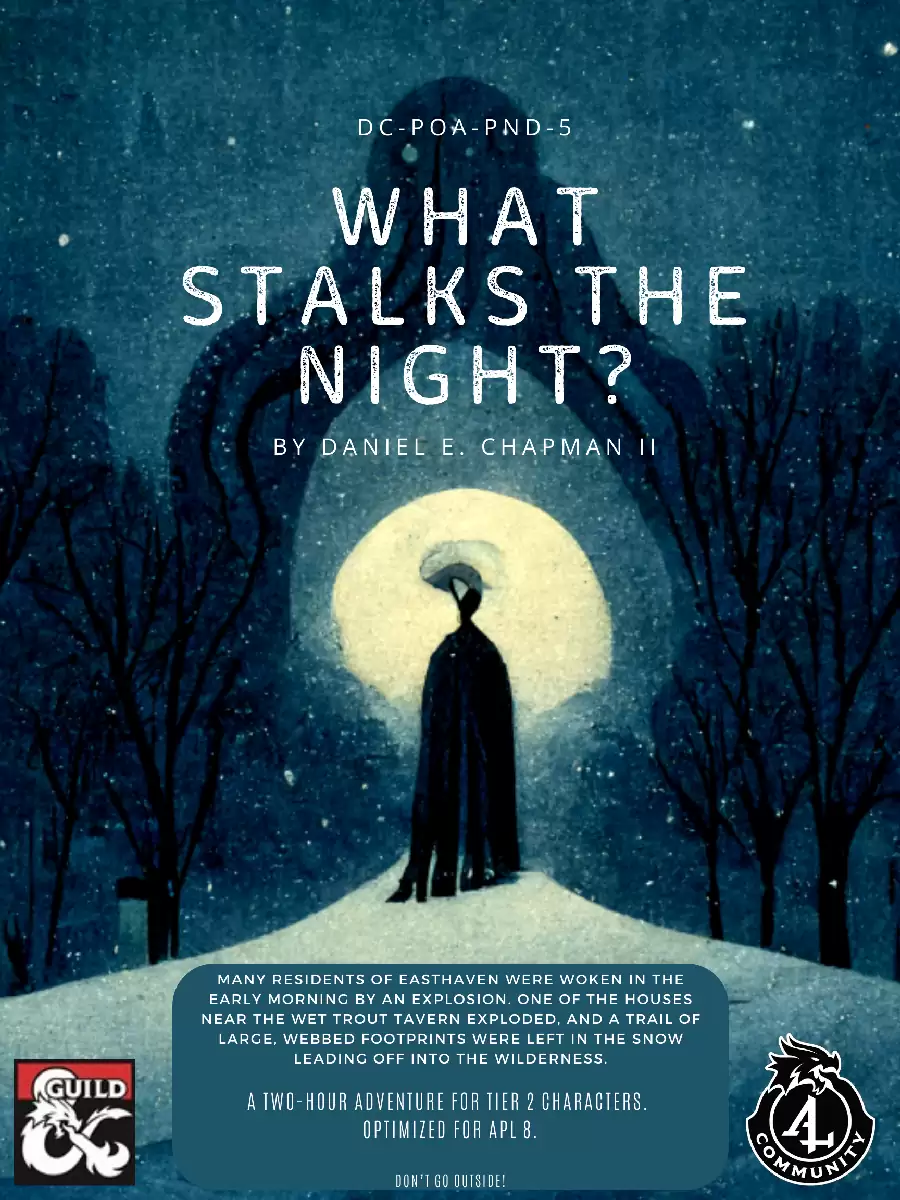 What Stalks the Night? cover