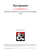 The Operative Fighter Subclass