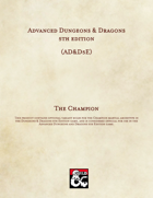 AD&D5E: The Champion