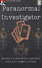 Paranormal Investigator (Fantasy Grounds)
