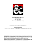Unearthed Arcana: 08.10.21 Viajantes do Multiverso PT-BR