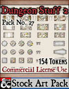 Dungeon Stuff and Objects 2 - Stock Art