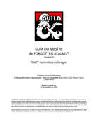 DDAL - Guia do Mestre de Forgotten Realms v11.0 - PT-BR