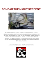 Dendar the Night Serpent