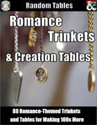 80 Romance Trinkets and Creation Tables - Random Tables (Fantasy Grounds)