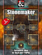 Stonemaker/Icemaker Battlemap w/Fantasy Grounds support - TTRPG Map