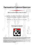Enchanted Curious Oddities - Items and Treasure Vol.1