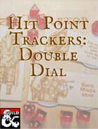 Hit Point Trackers: Double dial with character art