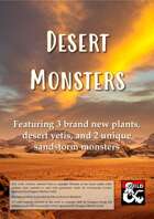 Desert Monsters