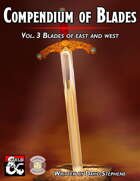 Compendium of Blades Vol. 3: Blades of East and West (Fantasy Grounds)