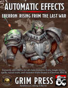 5E Automatic Effects - Eberron Rising from the Last War (Fantasy Grounds)