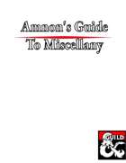 Amnon's Guide To Miscellany Final Ver.