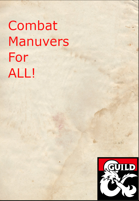 5e Martial Manuvers