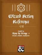 Wizard Action Reference