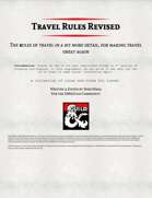 Travel Rules Revised - World Rules and Mechanics