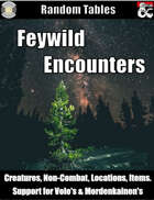 Feywild Encounters - Random Encounter Tables (Fantasy Grounds)