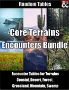Wilderness Encounters Bundle - 6 Core Terrains [BUNDLE]