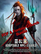 Adaptable NPCs of the Guild: PDF & Fantasy Grounds [BUNDLE]
