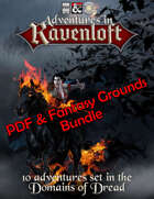 Adventures in Ravenloft: PDF & Fantasy Grounds [BUNDLE]