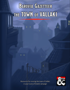 Barovia Gazetteer: The Town of Vallaki