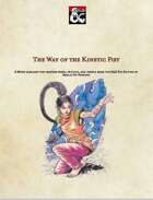 Way of the Kinetic Fist - Monk Subclass