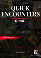 Quick Encounters Convenience Bundle (#1-#10) [BUNDLE]