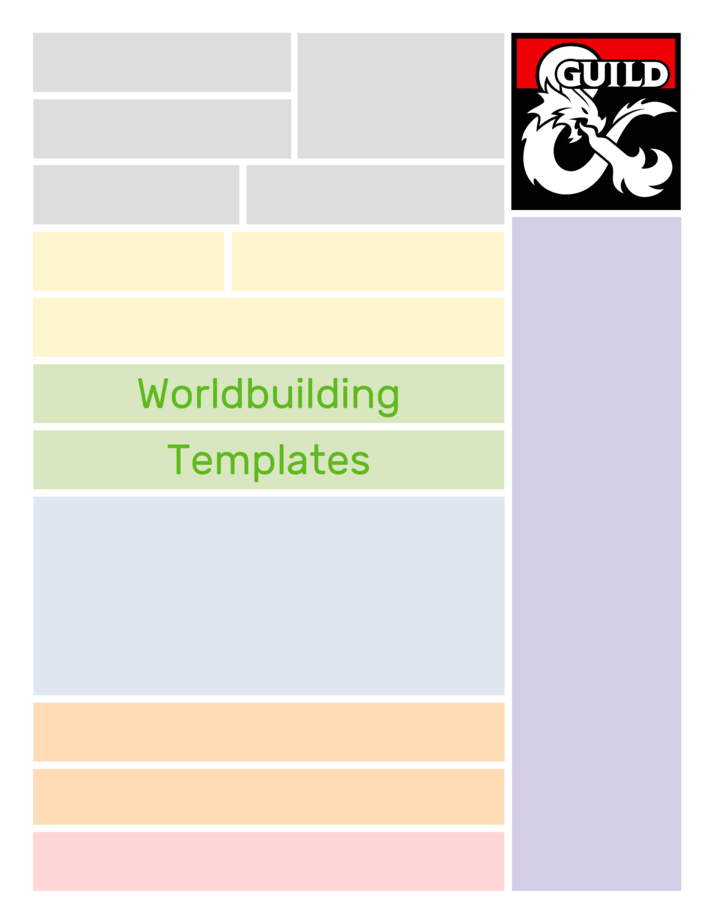 Worldbuilding Templates for D&D 5E - Dungeon Masters Guild | DriveThruRPG