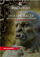 Half-ogre & Ogre PC Races
