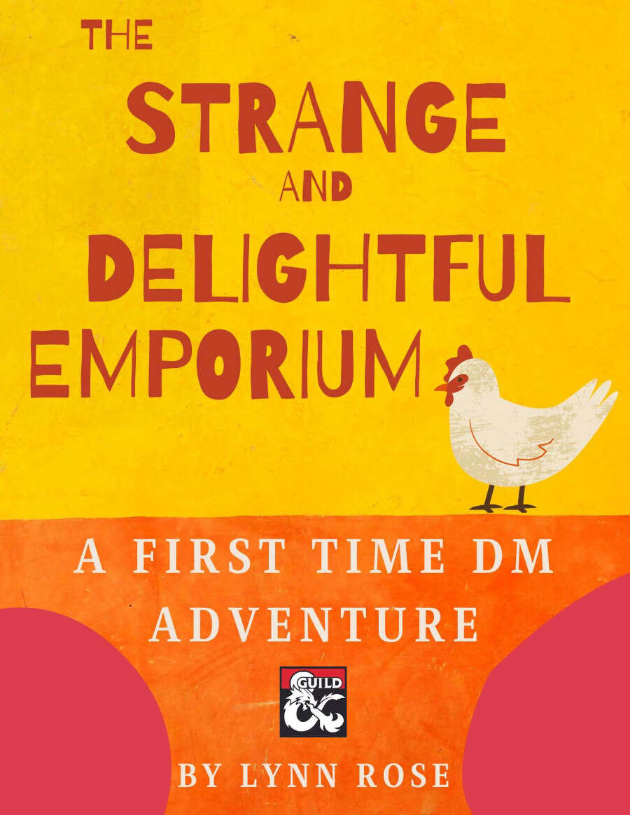 The Strange and Delightful Emporium: A First Time DM Adventure