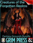 FANTASY GROUNDS Creatures of the Forgotten Realms FG [BUNDLE]