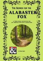 Search for the Alabaster Fox