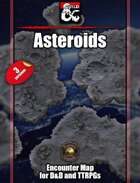 Asteroids battlemaps w/Fantasy Grounds support - TTRPG Map