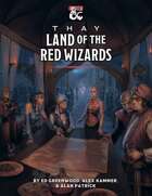 Cover of Thay Land of the Red Wizards