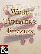 Word Tumblers: Puzzles
