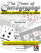 The Tome of Cartography: checklists, guides, and sheets
