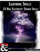 Lightning Spells: 25 New Electricity Themed Spells