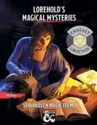 Lorehold’s Magical Mysteries - Strixhaven Magic Items (Fantasy Grounds)