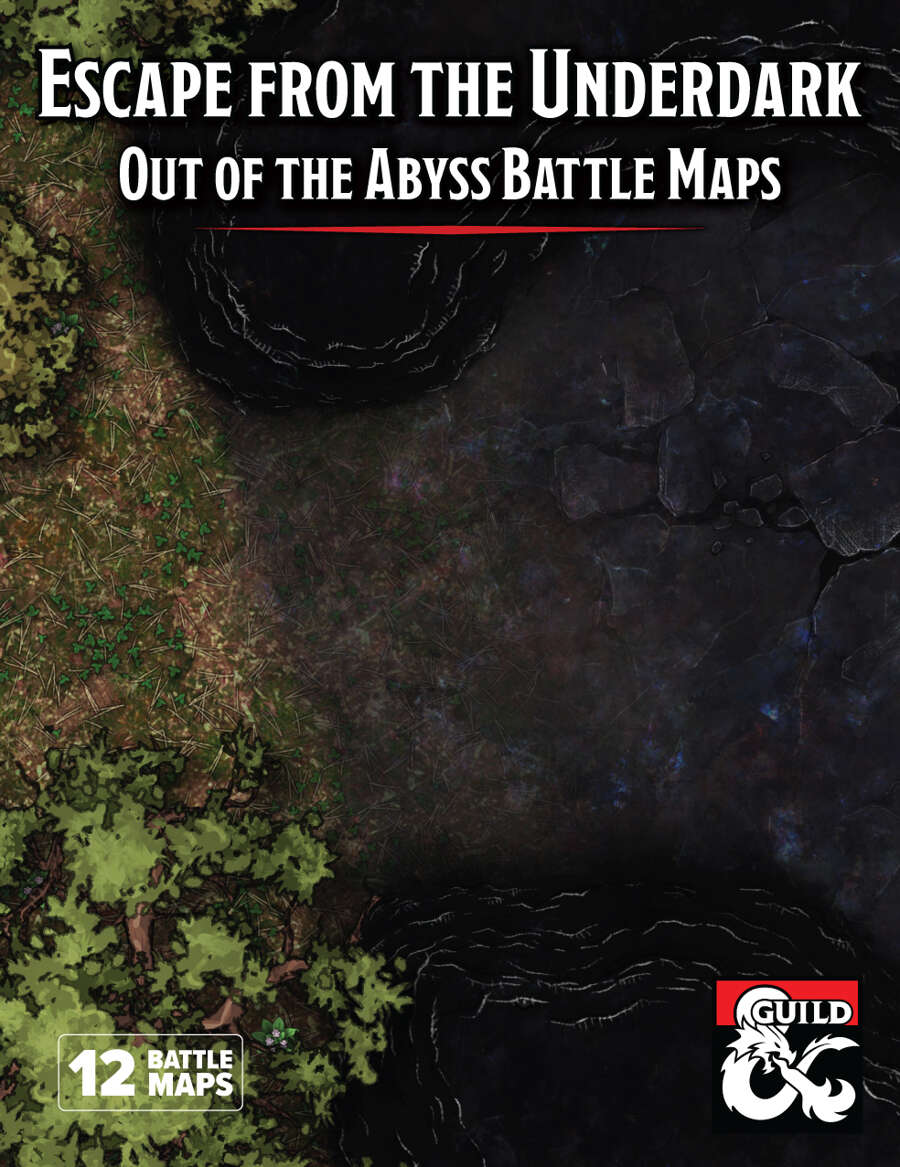 Battlefront Miniatures D&D Out Of The Abyss Map Set - Underdark & Menzoberranzan Vinyl Maps - View #8