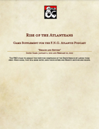 Rise of the Atlanteans: Breach and Return