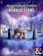 Korred Clans, a Yon Adventure
