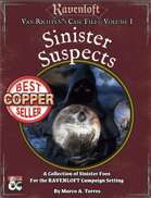 Sinister Suspects (Van Richten's Case Files, Vol.1)