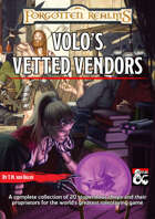 Volo's Vetted Vendors — 20 shops & shopkeepers