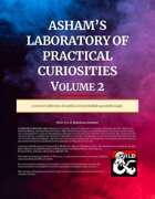 Asham's Laboratory of Practical Curiosities Volume 2